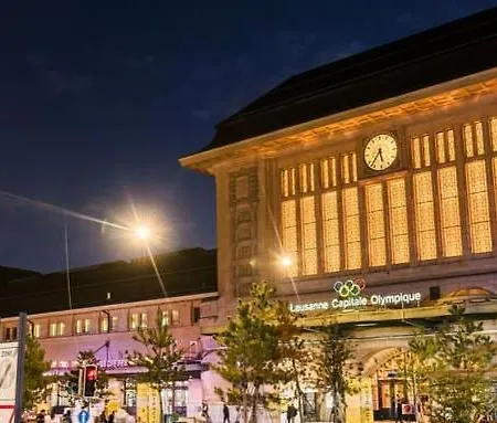 Superbe En Plein Centre A Gare 아파트 로잔